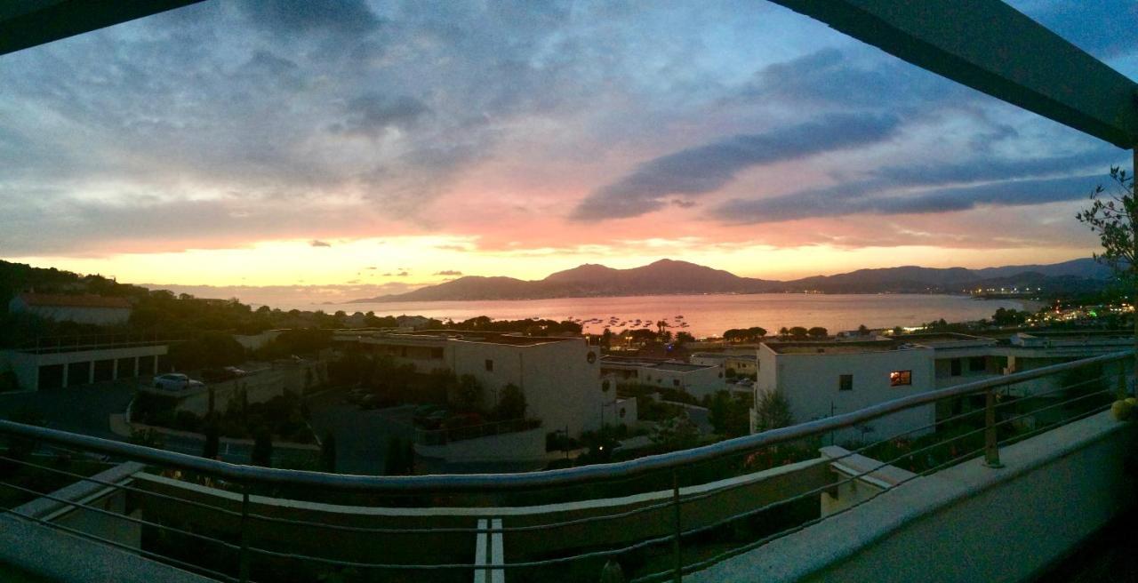 Vue Magnifique Sur Baie Ajaccio Lägenhet Porticcio  Exteriör bild