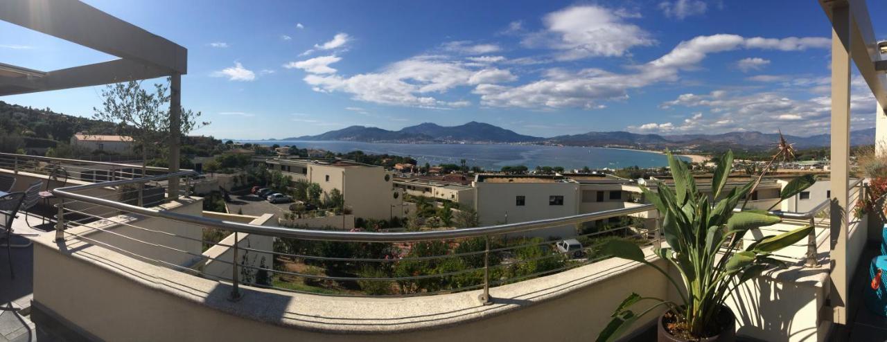 Vue Magnifique Sur Baie Ajaccio Lägenhet Porticcio  Exteriör bild